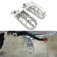 AliExpress Stainless Steel Motorcycle Foot Peg Rest Pedal Footpegs For Honda CRF50 XR50 XRF70 CRF70 CRF100F Motocross Dirt Bike Universal
