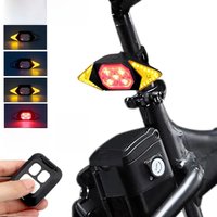AliExpress cycle zone Bike Light Wireless Remote Turn Signal Lights Rechargeable Safety Warning Bicycle Tail Light for Night Riding Rear Cycling Lamp