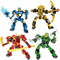 Gift Ninja New Legacy Kai Jay Zane Lloyd Mech Super Armor Robot Figures Building Blocks Kit Bricks Classic Movie Model Kids Toys