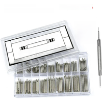 360/270pcs Strainless Steel Spring Bars Dia 1.5mm/1.8mm length8mm - 25mm/6mm - 23mm Watchband Strap Belt Watch Repair Tools Pin