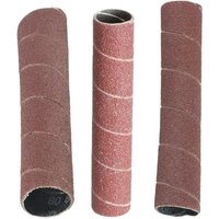 1pc Spindle Sanding Sleeves 80/150/240 Grit Sandpaper For Metal Woodworking Polishing Sander Paper 115mm *26mm