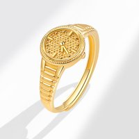 European and American wholesale hot selling Golden small gold watch ring for women 520 I love you clock watch ring ins Valentine