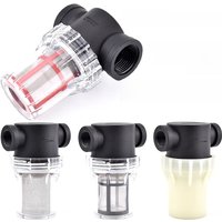1/2" 3/4" 1" Garden Watering Irrigation Filter Aquaculture Fish Tank Water Pump Filter Car Washing Household Water Pipe Strainer