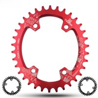 AliExpress VXM Oval Round MTB Bicycle Crank Chainwheel 96BCD Narrow Wide Chainring 32T/34T/36T/38T for XT M7000 M8000 M9000 Bicycle Parts