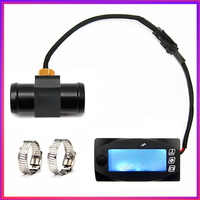 AliExpress NORXI koso Upgrad Motorcycle LED Display MINI 3 IN 1 Meter Water TempTime Volt Motorbike Voltmeter for Universal Bike Accessories