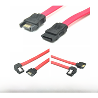90 Right Angled SATA 2 II Extension Cable SATA 7pin Male to Female Data Cables 30CM/1ft/12inch HDD Hard Disk Drive Cord line