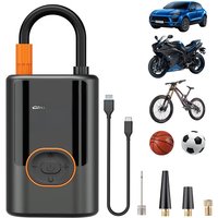 AliExpress EAFC Wireless Car Air Compressor Air Pump Digital Display Electric Tire Inflator Pump for Motorcycle Bicycle AUTO Tyre with Lighting