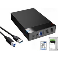 3.5/2.5 inch HDD Case SATA to USB 3.0 Hard Disk Adapter External Hard Drive Disk Enclosure For PC Laptop 5Gbps 10TB HDD Box Case
