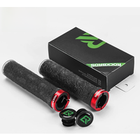 AliExpress ROCKBROS Bicycle Handlebar Grip MTB Grips Anti-Slip Shock Absorption Handle Cover Mountain Road Bike Grips Bicycle Accessories
