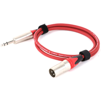 XLR Male to 6.35 6.5 TRS Balanced Audio Cable XLR Cannon Stereo Karon Microphone Mixing Console Sound Card Extension Line