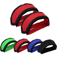 AliExpress NONE 1 Pair Bike Cycling Bicycle Soft Fixed Gear Pedal Band Feet Set Pedal Straps Bicycle Foot Straps Children Kids Cycling Riding