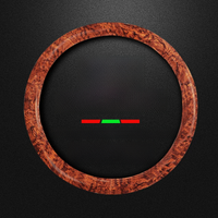 Car steering wheel cover wood grain breathable and anti slip wood grain steering cover handle cover all season universal product