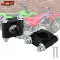 AliExpress JFGRACING CNC Handlebar Riser Motorcycle 22MM Handlebar Universal Clamp Handle Fat Bar Mount Bracket For KTM HONDA Dirt Pit Electric Bike