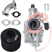AliExpress NONE VM22 26mm Carburetor for Mikuni Pit Dirt Bike 110cc 125cc 140cc Lifan YX Zongshen Pit Dirt Bike XR50 CRF70 KLX BBR Apollo
