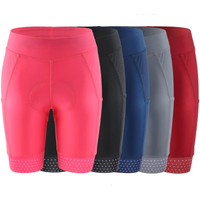 AliExpress KEMALOCE Women Cycling Shorts 2024 Pink&Black Breathable Summer Bicycle Shorts Female 5D Gel Pad Pocket Lady Bike Shorts