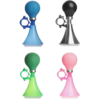 AliExpress Bike Horn Hand Bike Bell With Rubber Squeeze Kids Bike Horn Retro Horn Loudspeaker Bicycle Bell Siren Hooter Snail Air Horn