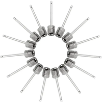 AliExpress NONE 30PCS Schrader Valve Ball Needle Stainless Steel Inflatable Basketball Football Volleyball Inflatable Pump Bicycle Accessories