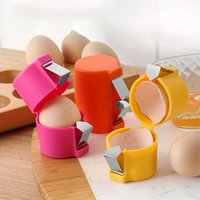 1PC Kitchen Gadgets Open eggshell tools Stainless Steel Egg Cutter Wire Egg Slicer For Boiled Eggs Sheller Kitchen Accessories