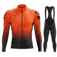 AliExpress RVOUEI New 2025 Rcn Team Autumn Cycling Jersey Set Rvouei Men Long Sleeve Bicycle Clothing MTB Maillot Bike Uniform Bib Ropa Ciclismo