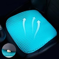 45x42cm Double Thick Gel Seat Cushion Honeycomb Design with Non-Slip Cover for General Motors Increased Breathability Cooling Pa