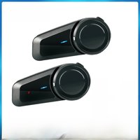 Maxto M2 Motorcycle Helmet Bluetooth Headset Intercom 6 Riders 1000M FM MP3 Waterproof IPX6 V5.0 500mAh Casco Interphones