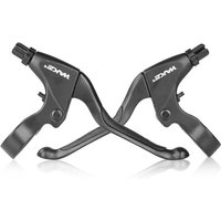 AliExpress wake Wake Mountain Bicycle Brake Levers 22.2mm End Aerobar Bar 4 Fingers Aluminium Alloy Sports Bike Accessories for BMX MTB Cycling