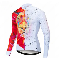 AliExpress CWFSTRAVAYBM 2023 Pro Cycling Jersey Unisex Triathlon Cycling Top Winter Long Sleeve Bike Shirt Bicycle Clothing