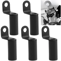 AliExpress VAKIND Aluminum Alloy Motorcycle Bicycle Phone Holder Handlebar Stand Bike Phone Stand Rearview Mirror Mount Extender Bracket Clamp