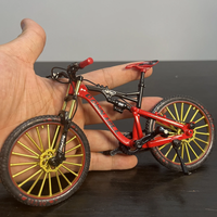 AliExpress NONE 1:10 Model Alloy Biycle Diecast Mountain Finger Red Racing Metal Mini Bike Adult Simulation Collection Gifts Toys Boys