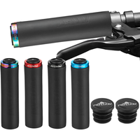 AliExpress VXM 1 Pair Bicycle Grips Silicone Handle Cover Unilateral Bilateral Lock Soft Non-slip Sweat-absorbing Ultraight Cycling Handlebar