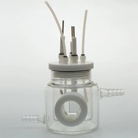 Quartz window controllable warm water bath electrolytic test device photoelectric chemical reactor reaction cell