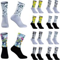 AliExpress NONE Summer Anti Slip Silicone Aero Socks Men Bicycle Sport Running Bike Socks 2024 New Cycling Socks