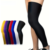 AliExpress FAATTQQ 1Pcs Full Leg Compression Sleeve for Women Men Long Knee Braces Support Protector for Running Cycling Basketball Sport Arthritis