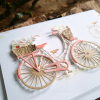 AliExpress New Bicycle decoration metal Cutting Dies Stencils DIY Scrapbooking Paper/photo Cards Embossing Dies