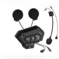 AliExpress NONE Motorcycle Helmet Headset BT-12S Moto Bicycle Earphone Waterproof Handsfree call Kit Stereo Anti-interference Wireless Headphone