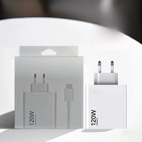 Xiaomi 120W Charger Turbo Fast Eu/Us Hyper Charge Adapter Cable for Redmi 12C Note 11-14 Pro Plus Mi 15/14/13T POCO F6/F7/X7 Pro
