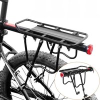 AliExpress Bike Cargo Rack Rear Shelf Aluminum Alloy Cycling Bicycle Back Luggage Carrier Rack Quick Release MTB Road Bicycle Seat Bracket