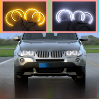 Switchback Cotton Light LED Angel Eye Dual Color For BMW E83 X3 2003-2010