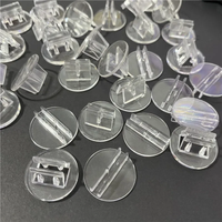 100 pcs Transparent Card Base for Games Cards Plastic Stand Holder Accessories