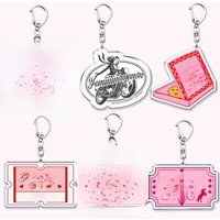 Popular Singer Pink Pony Club Good Luck Babe Keychains for Accessories Bag Hot To Go Femininomenon Keyrings Jewelry Fans Gifts