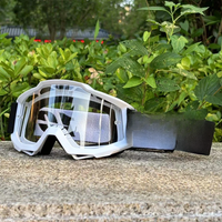 AliExpress Motorcycle Goggles Motocross Glasses MTB ATV MX Off-road Goggles Mask Removable Lenses Windproof UV Protection Outdoor Cycling