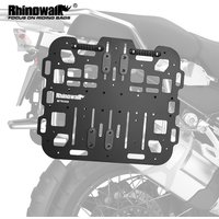 Rhinowalk Universal Motorcycle Side Rack Luggage Extension Platform MOLLE System Fuel Bottle Holder Modification Accessories