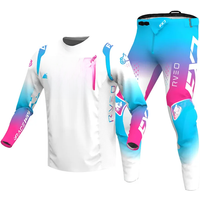 AliExpress FXJ Motocross Jersey Pant white Mens Women pink black Combo racing suit Off-road MX DH BMX ATV MTB Enduro Motorcycle mountain