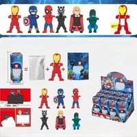 New Sonny Angel Avengers series computer screen decoration cute anime doll surprise box Christmas gift doll fashion doll