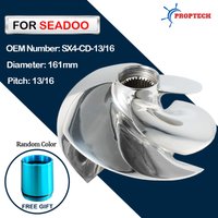 Replaced Solas SX4-CD-13/16 For Sea-Doo Impeller RXP 300 RXT 300 GTR GTX WAKE PRO 230 RXP-X RXT-X 161mm seadoo
