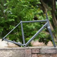 AliExpress NONE 700C SEABOARD Gravel Road Bike Frame Set Carbon Fiber Fork Off-road 142mm Flat Disc Brake Road Bicycle Frame 700x42C Tire