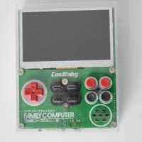 Coolbaby X7 Retro FC Pocket 8bit Portable Handheld Video Game Console With Solt to Inset 60 Pin Cartridge AV Out 3.5inch