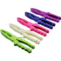 8.1Inch Fishing Grabber Floating Fish Gripper Catcher Scale Hook Clamp Mouth Pliers Lip Grip Tool Hook Extractor for Men Fishman