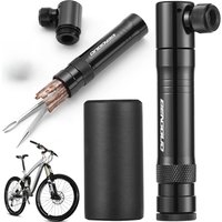 AliExpress Shunmaii CO2 Bicycle Pump with Tubeless Tire Repair Kit Schrader & Presta Valve CO2 Bike Tire Inflator Aluminum Alloy for MTB Road Bike
