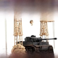 Amusing Hobby 35B003 1/35 Scale Fries Kran 16t Strabokran (1943) Model Kit